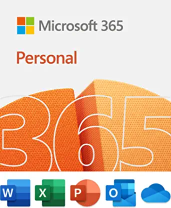 Microsoft 365 Personal | 12-Month Subscription, 1 person| Premium Office Apps | 1TB OneDrive cloud storage | PC/Mac Download | Activation Required